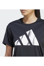 ADIDAS - טישירט RUN IT BRAND LOVE בצבע שחור - MASHBIR//365