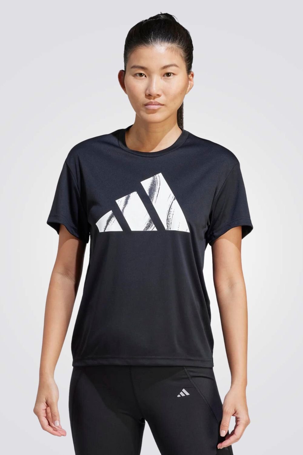 ADIDAS - טישירט RUN IT BRAND LOVE בצבע שחור - MASHBIR//365