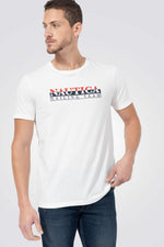 NAUTICA - טישירט SAILING TEAM בצבע לבן - MASHBIR//365