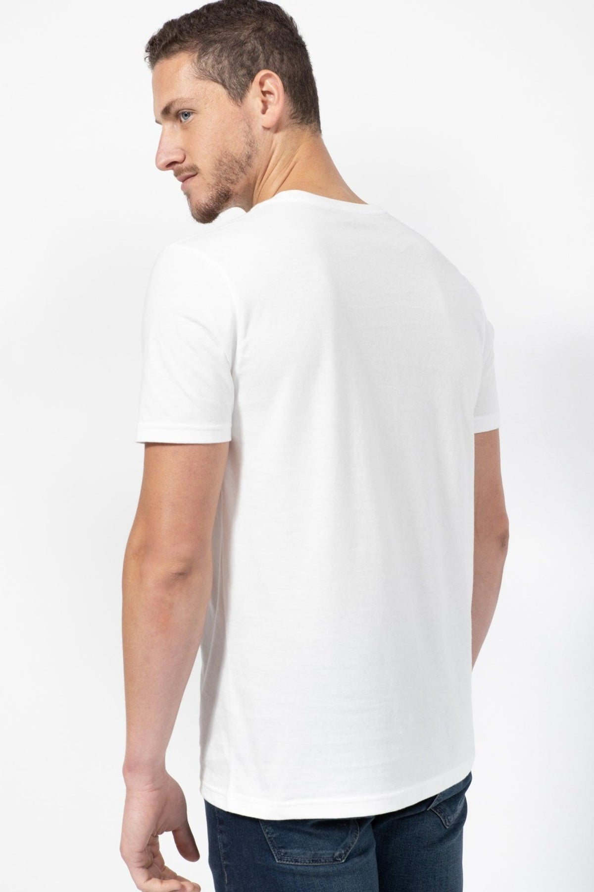 NAUTICA - טישירט SAILING TEAM בצבע לבן - MASHBIR//365