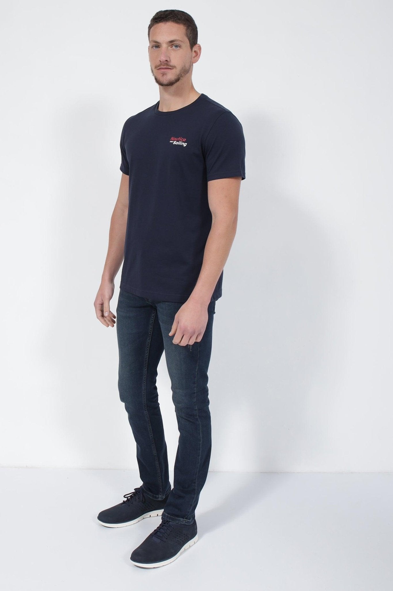 NAUTICA - טישירט SAILING כחול נייבי - MASHBIR//365