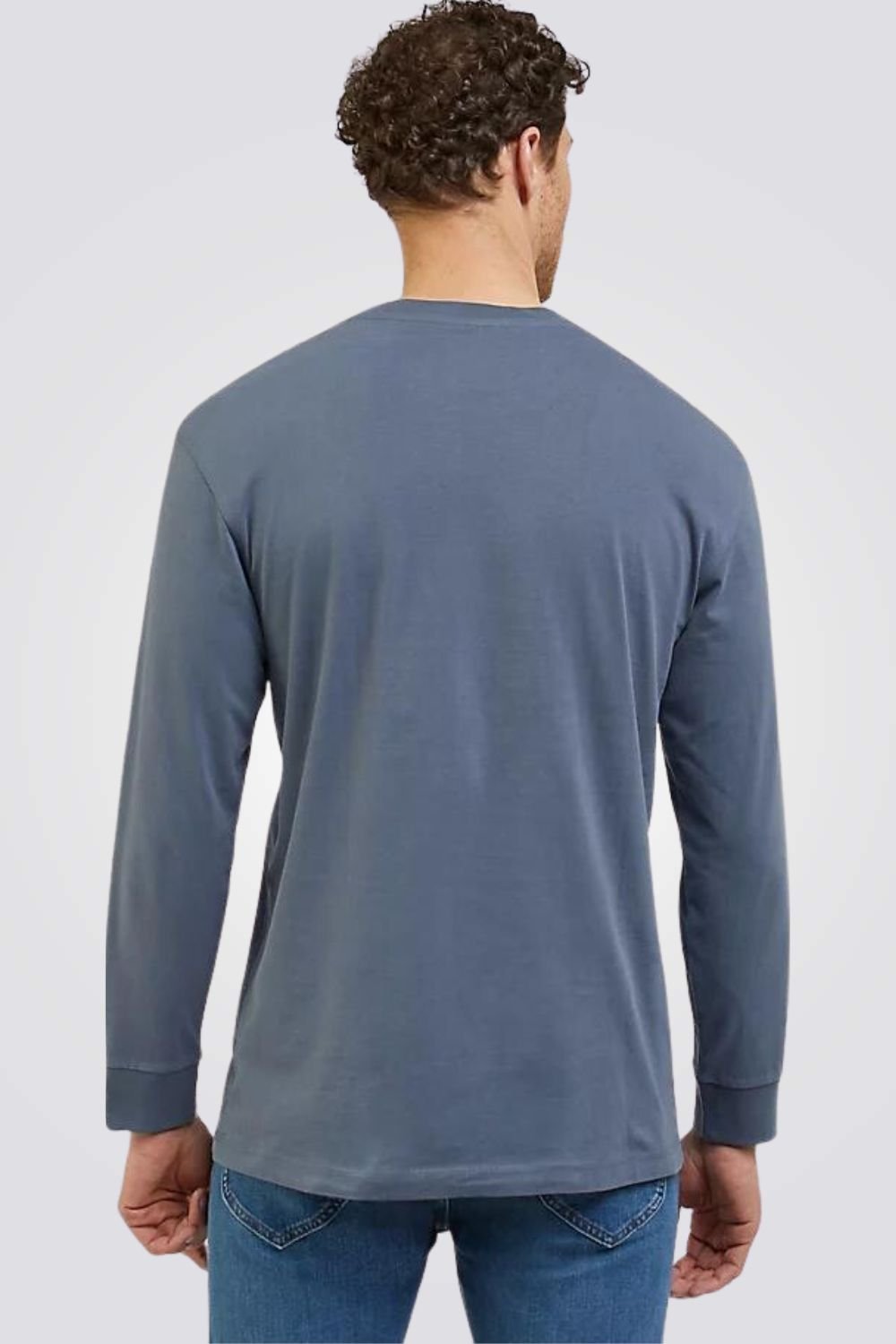 LEE - טישירט שרוול ארוך LS POCKET בצבע אפור - MASHBIR//365