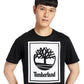 TIMBERLAND - טישירט שחורה מסגרת לוגו - MASHBIR//365 - 3