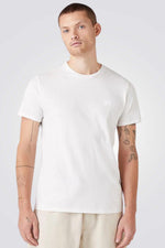 WRANGLER - טישירט Sign Off Tee בצבע לבן - MASHBIR//365