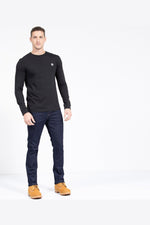 TIMBERLAND - טישירט SLIM FIT שחורה - MASHBIR//365