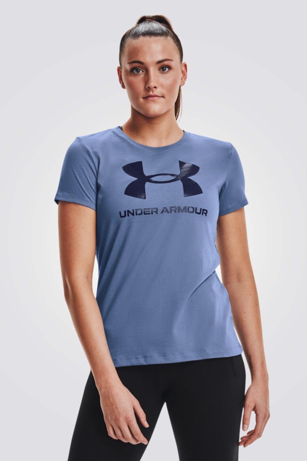 UNDER ARMOUR - טישירט Sportstyle Graphic בצבע כחול - MASHBIR//365