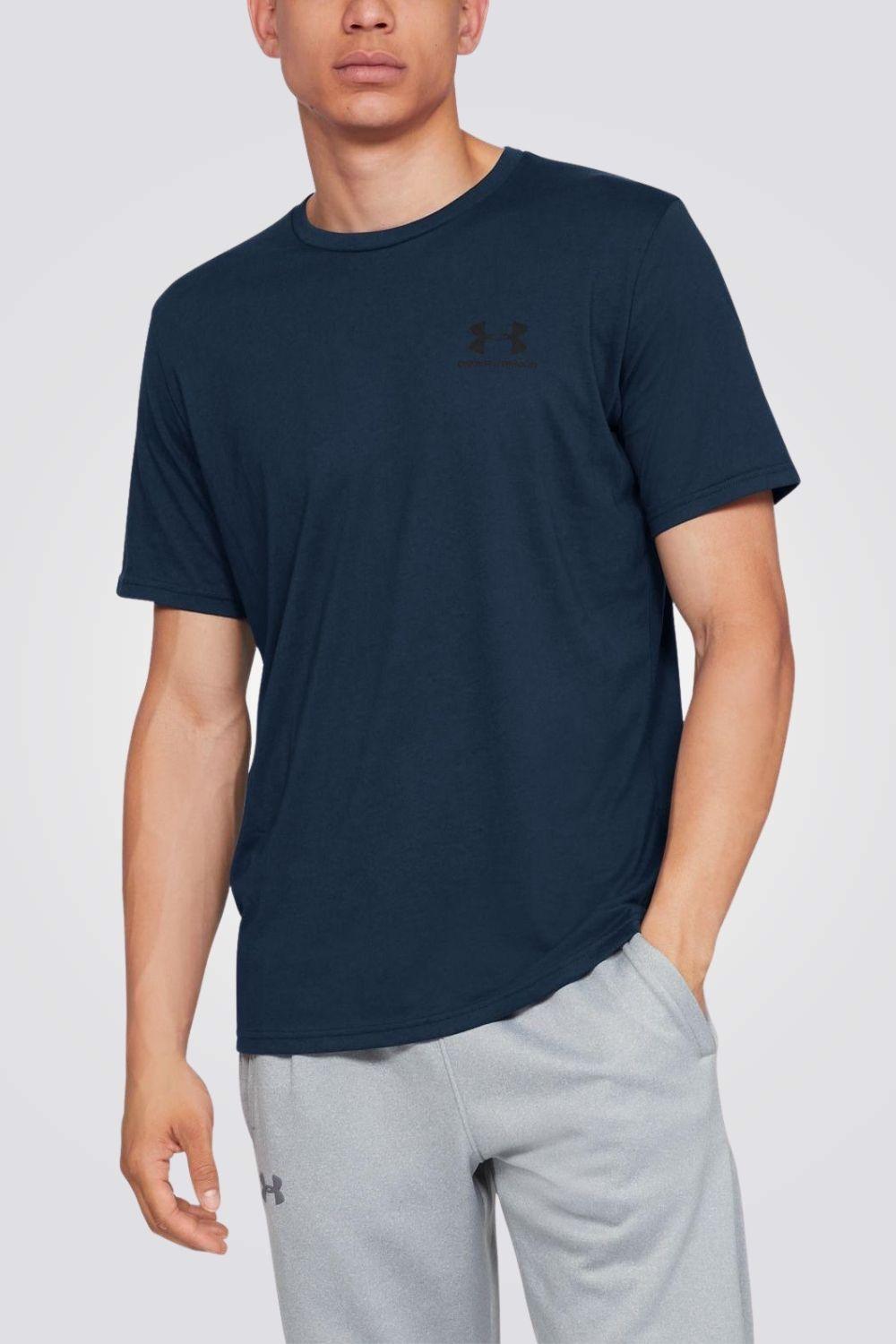 UNDER ARMOUR - טישירט Sportstyle Left Chest נייבי - MASHBIR//365