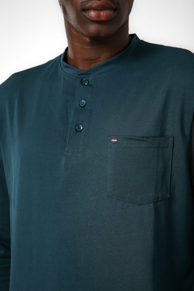 SCORCHER - טישירט סרוגה בצבע ירוק - MASHBIR//365