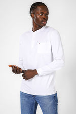 SCORCHER - טישירט סרוגה בצבע לבן - MASHBIR//365