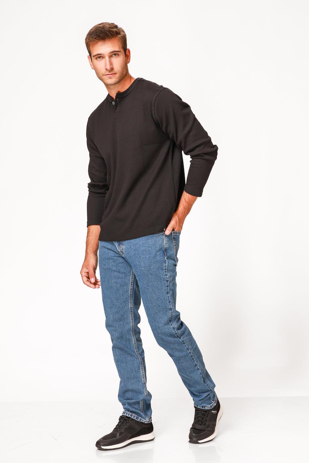 SCORCHER - טישירט סרוגה בצבע שחור - MASHBIR//365