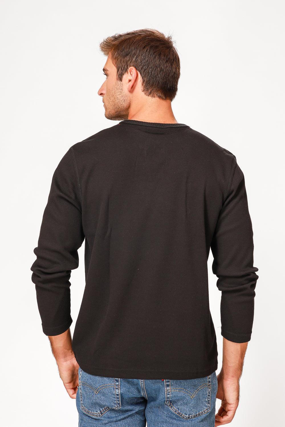 SCORCHER - טישירט סרוגה בצבע שחור - MASHBIR//365