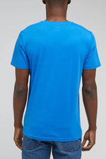 LEE - טישירט SS PATCH LOGO TEE בצבע כחול - MASHBIR//365