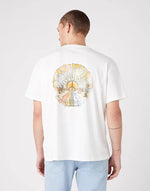 WRANGLER - טישירט SUNDOWN בצבע לבן - MASHBIR//365