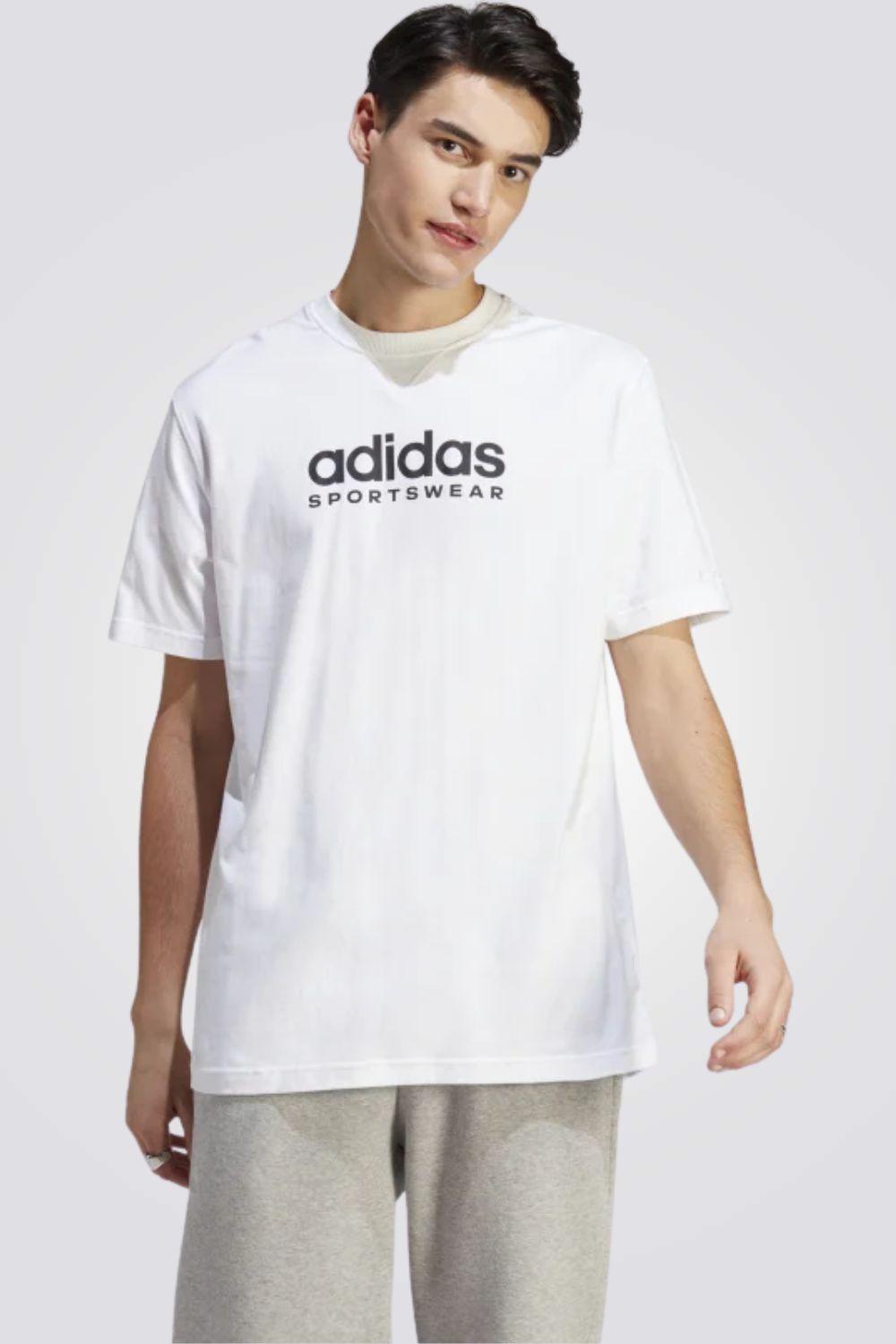 ADIDAS - טישירט SZN לגבר בצבע לבן - MASHBIR//365