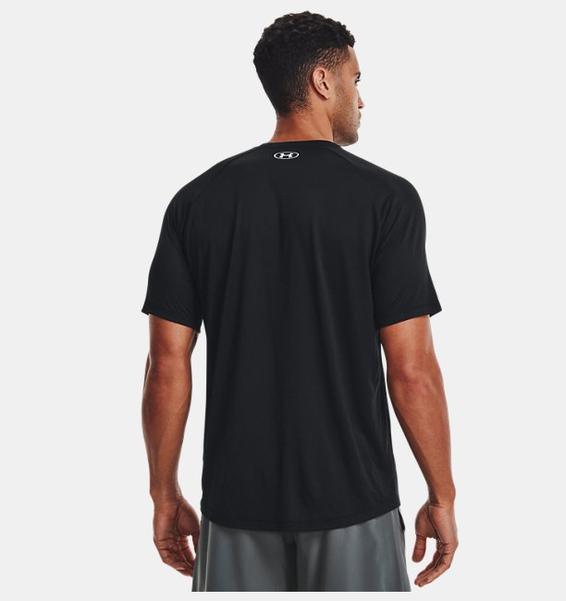 UNDER ARMOUR - טישירט TECH 2.0 WORDMARK בצבע שחור - MASHBIR//365