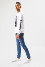 TIMBERLAND - טישירט TEES בצבע לבן - MASHBIR//365
