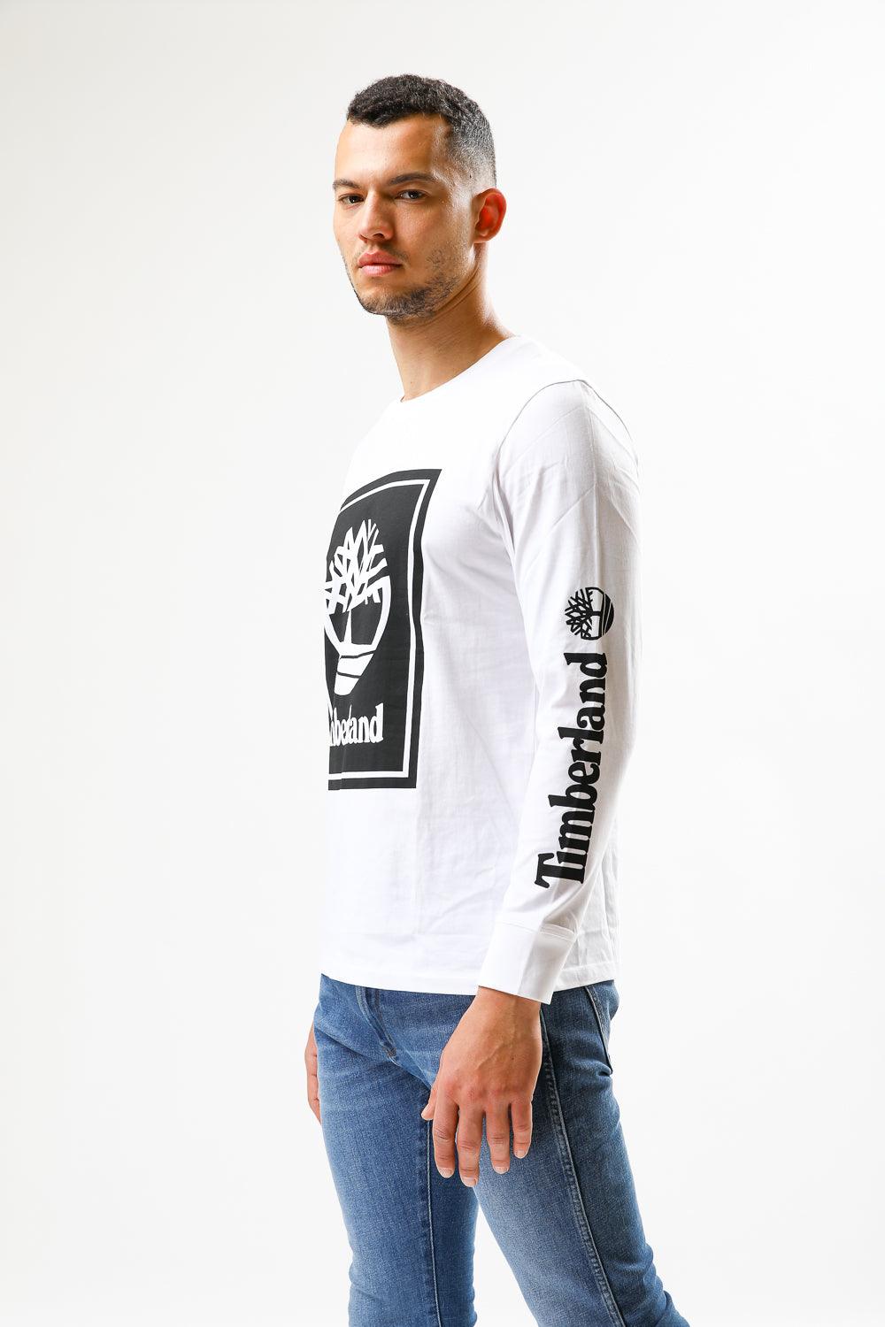 TIMBERLAND - טישירט TEES בצבע לבן - MASHBIR//365