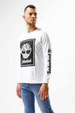 TIMBERLAND - טישירט TEES בצבע לבן - MASHBIR//365