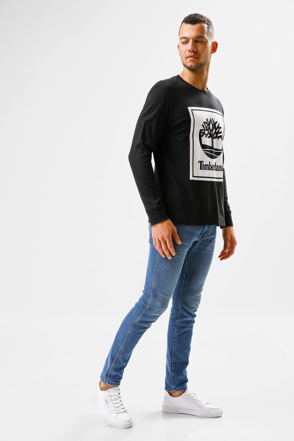 TIMBERLAND - טישירט TEES שחורה - MASHBIR//365