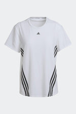 ADIDAS - טישירט TRAIN ICONS 3-STRIPES בצבע לבן - MASHBIR//365