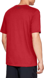 UNDER ARMOUR - טישירט UA BIG LOGO בצבע אדום - MASHBIR//365