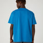 WRANGLER - טישירט כחולה עם הדפס לוגו בחזית - MASHBIR//365 - 3