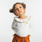 OBAIBI - טישירט צווארון מסולסל לבנה לתינוקות - MASHBIR//365 - 5