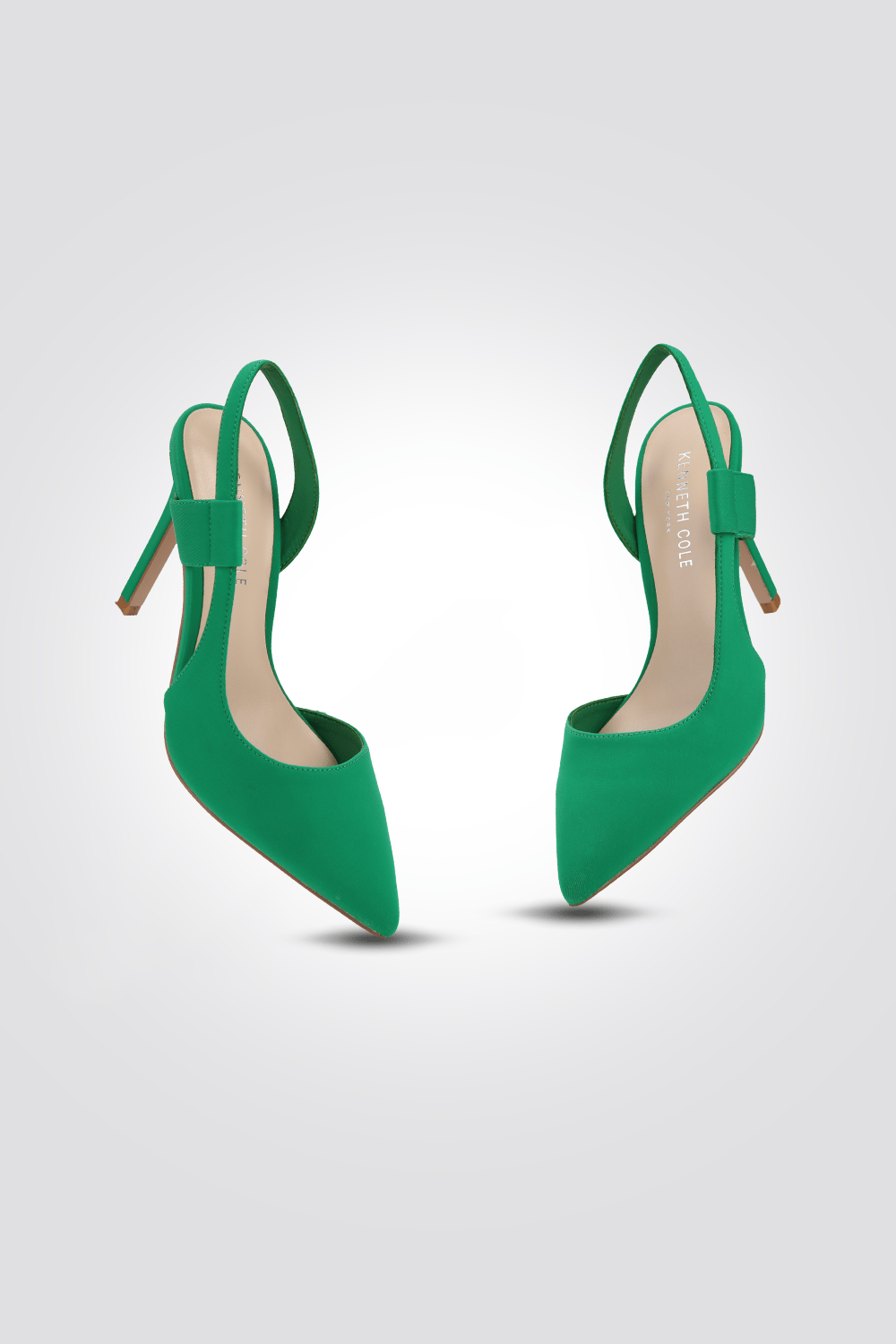 KENNETH COLE - עקב שפיץ בצבע ירוק 10 ס"מ - MASHBIR//365