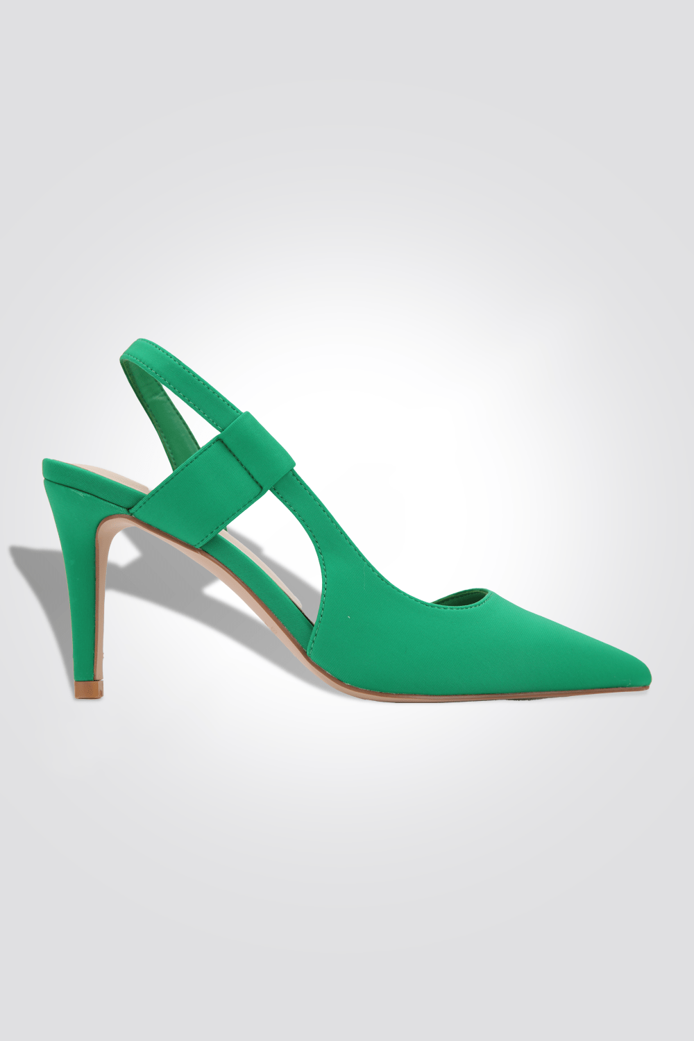 KENNETH COLE - עקב שפיץ בצבע ירוק 8.5 ס"מ - MASHBIR//365