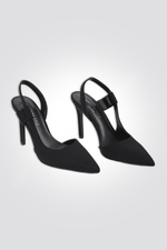 KENNETH COLE - עקב שפיץ בצבע שחור 10 ס"מ - MASHBIR//365