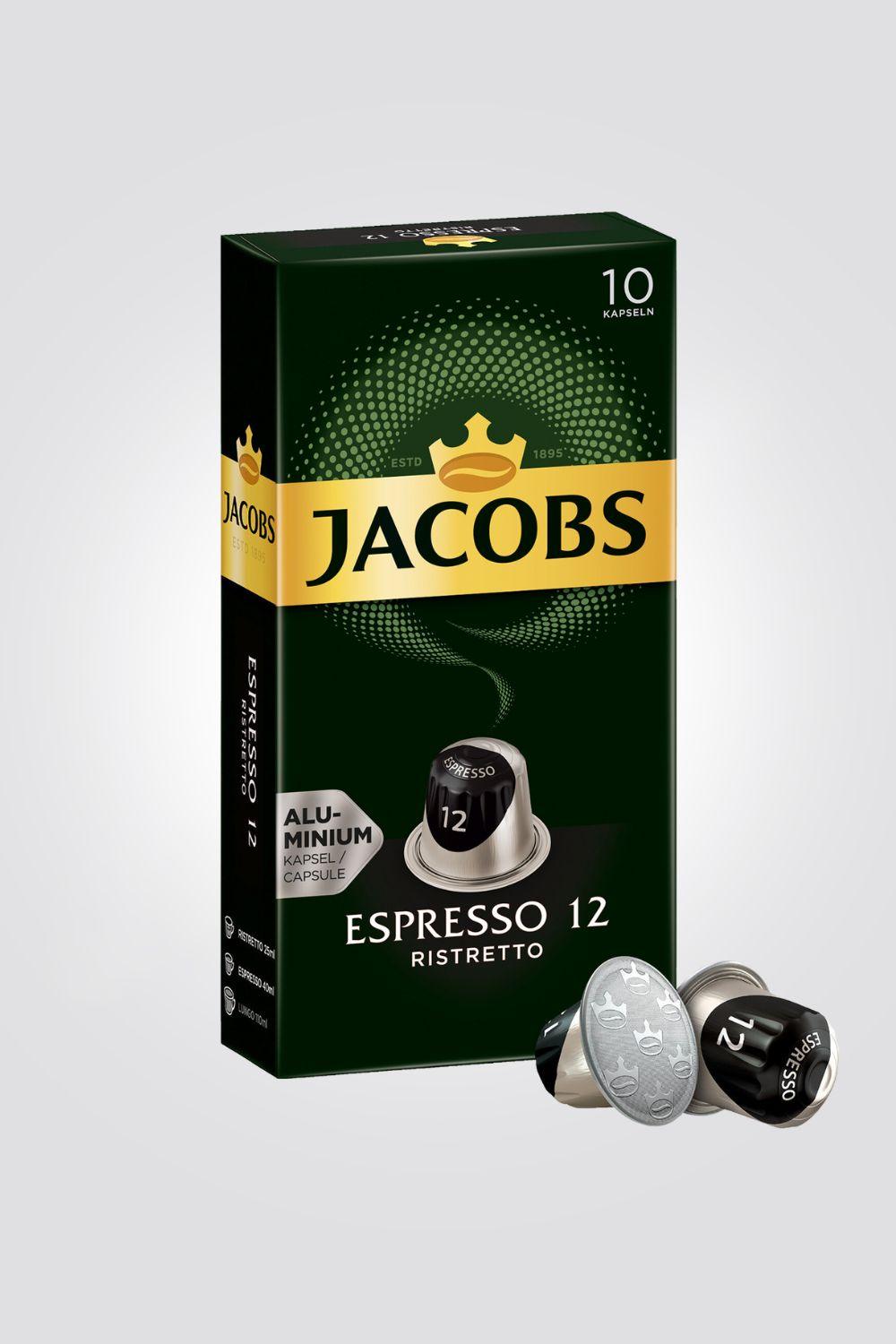 JACOBS - קפסולות אספרסו ריסטרטו 12 - MASHBIR//365