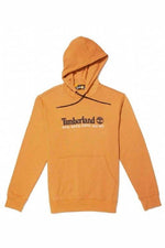 TIMBERLAND - קפוצ'ון CREW עם כיתוב לוגו בצבע חרדל - MASHBIR//365