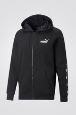 PUMA - קפוצ'ון ESS Tape Full-Zip בצבע שחור - MASHBIR//365