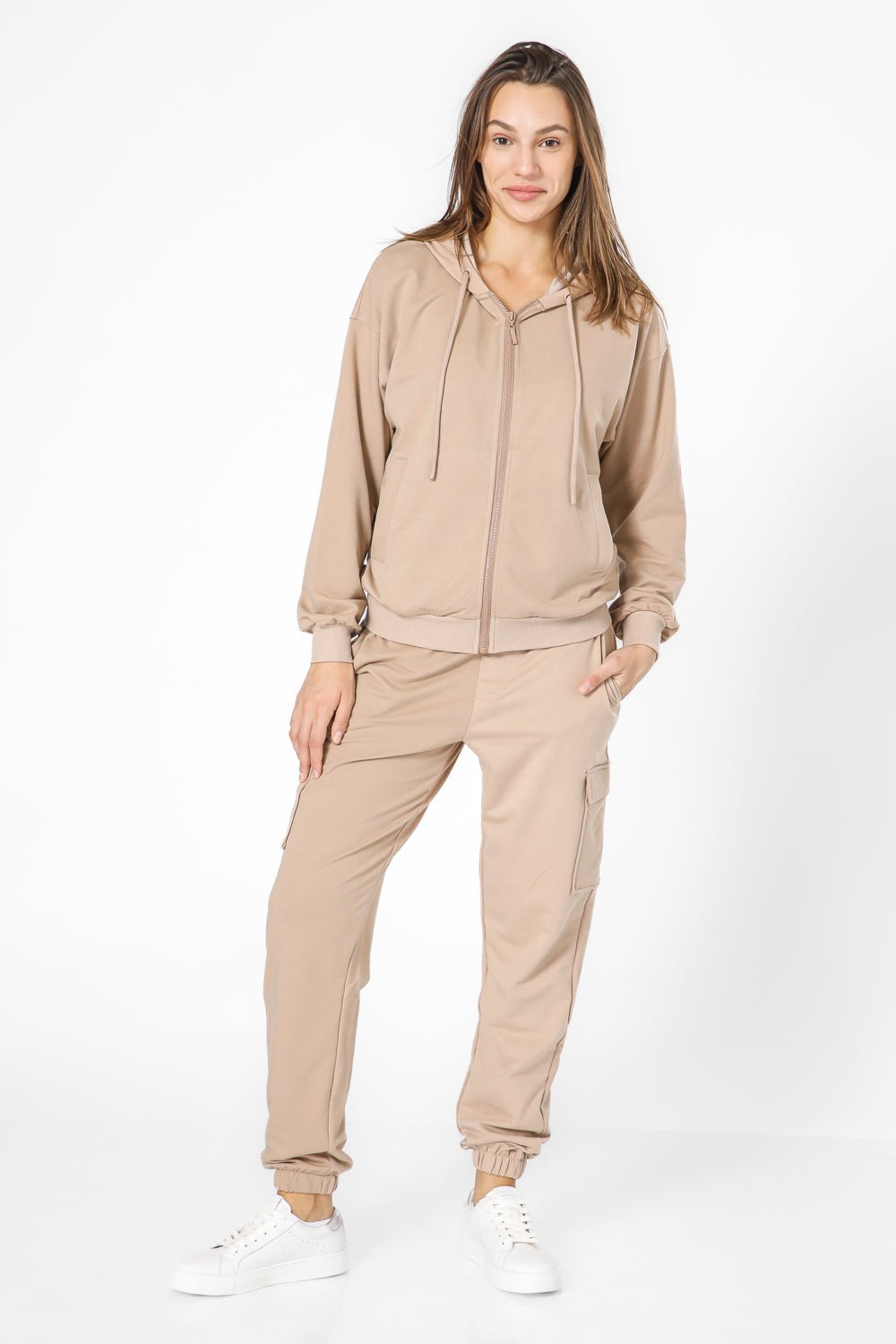 DELTA - קפוצון פרנץ טרי עם רוכסן - MASHBIR//365