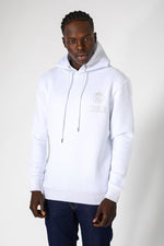 MASHBIR//365 - קפוצ'ון לבן פריס לוגו צד - MASHBIR//365