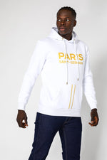 MASHBIR//365 - קפוצ'ון לבן פריס לוגו גדול - MASHBIR//365