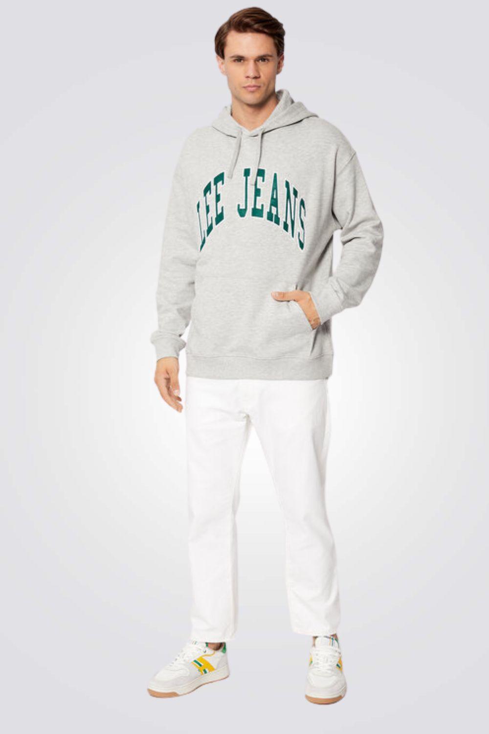 LEE - קפוצ'ון MELE בצבע אפור בהיר - MASHBIR//365