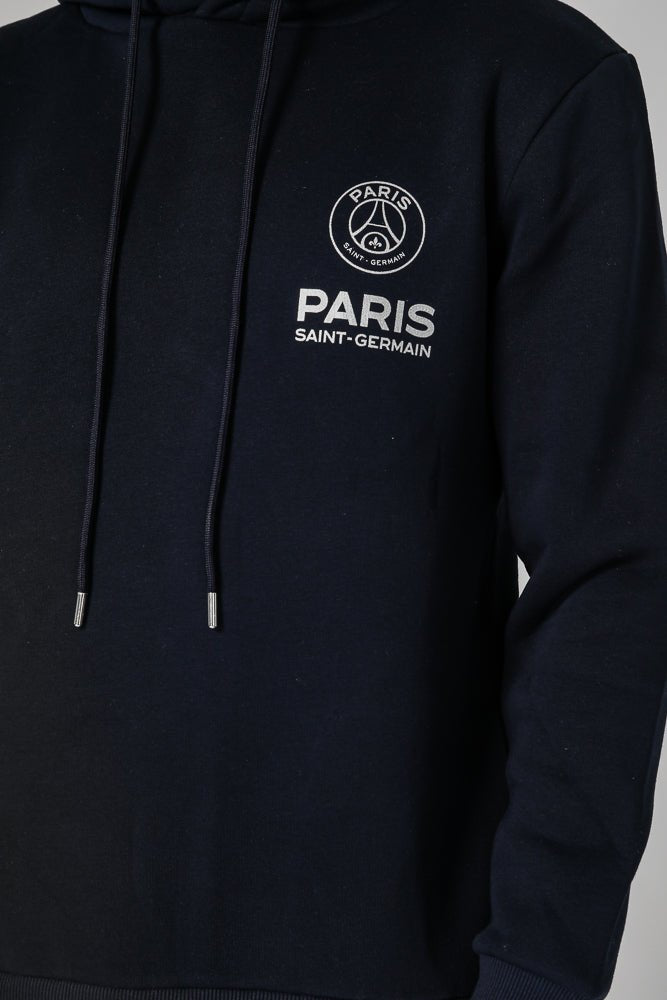 MASHBIR//365 - קפוצ'ון נייבי פריס לוגו צד - MASHBIR//365