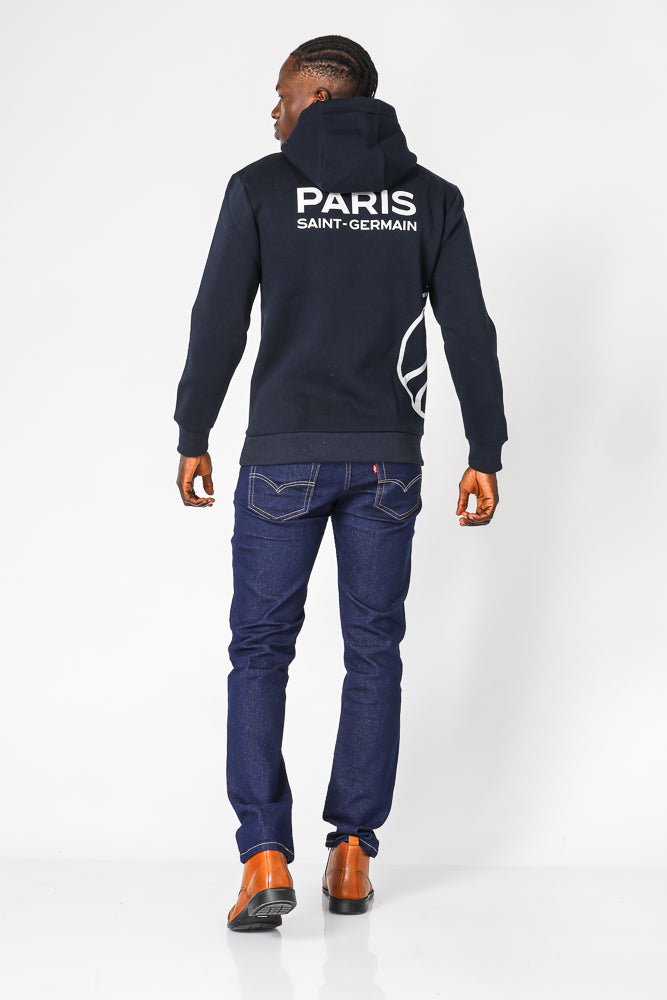 MASHBIR//365 - קפוצ'ון נייבי פריס לוגו צד - MASHBIR//365