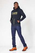 MASHBIR//365 - קפוצ'ון נייבי פריס לוגו גדול - MASHBIR//365