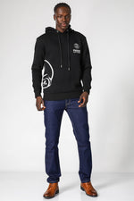 MASHBIR//365 - קפוצ'ון שחור פריס לוגו צד - MASHBIR//365