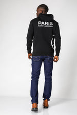 MASHBIR//365 - קפוצ'ון שחור פריס לוגו צד - MASHBIR//365