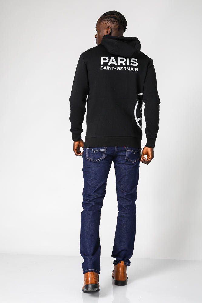 MASHBIR//365 - קפוצ'ון שחור פריס לוגו צד - MASHBIR//365