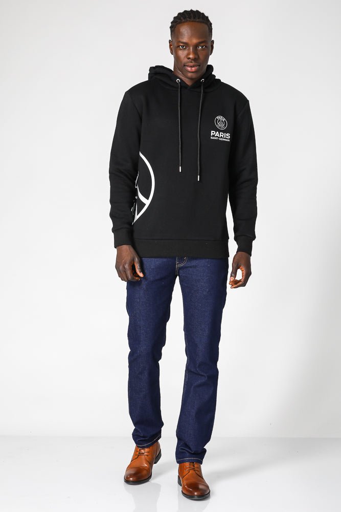 MASHBIR//365 - קפוצ'ון שחור פריס לוגו צד - MASHBIR//365