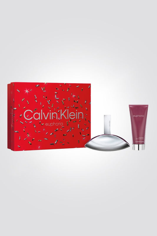 Calvin Klein - קלווין קליין אופוריה אישה סט אדפ 100 מ"ל + תחליב גוף 100 מ"ל - MASHBIR//365