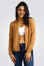 קרדיגן קלאסי כאמל | קנת קול