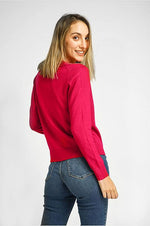 קרדיגן קלאסי פוקסיה | קנת קול