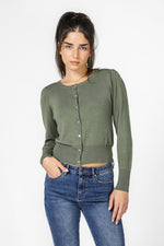 קרדיגן קרופ ירוק | קנת קול