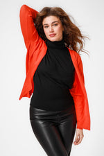 KENNETH COLE - קרדיגן בייסיק בצבע כתום - MASHBIR//365