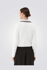 MORGAN - קרדיגן לבן עם שרוולים ארוכים - MASHBIR//365